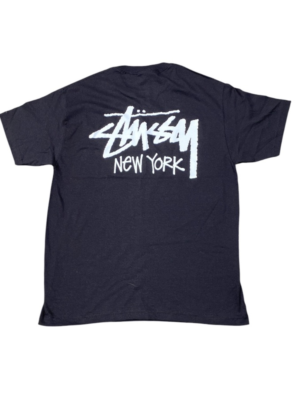 🆕 STUSSY NewYork Chapter T Shirt Large Black & White